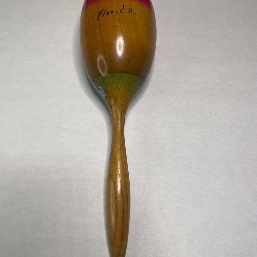 Vintage Wooden Maraca - Picture 2 of 4